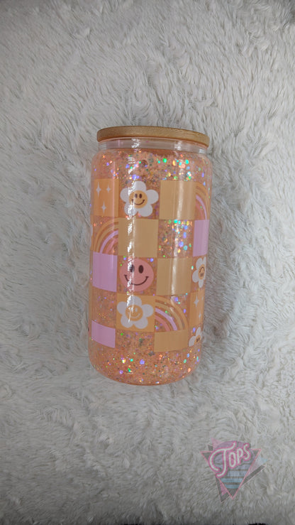 Glass Can Snowglobe