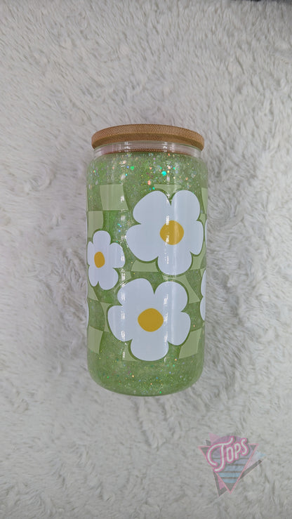 Glass Can Snowglobe