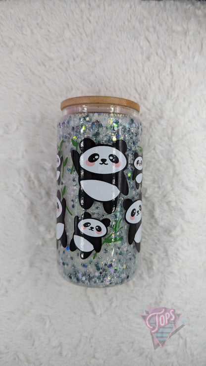 Glass Can Snowglobe